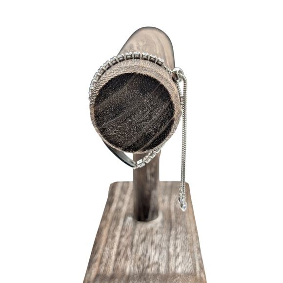 Stainless Steel Type 2 Diabetes Medical Alert CZ Chain Link Pull Bracelet - Picture 3 of 9